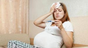 صورة: خفض الحمى أثناء الحمل