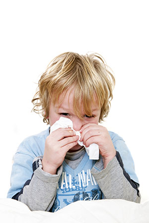 صورة: الانفلونزا عند الاطفال