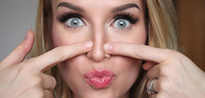 شكل الأنف و تصغير الأنف بالتمارين و تصغير الأنف بالمكياج صورة: شكل الأنف و تصغير الأنف بالتمارين و تصغير الأنف بالمكياج