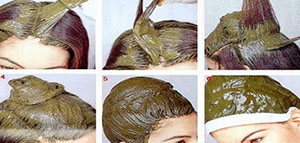 صورة: حناء الشعر الجاف و خلطات الحناء للشعر الجاف