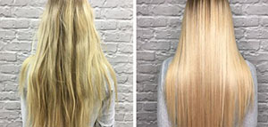 صورة: خطوات فرد الشعر بالكيراتين و العناية بالشعر بعد علاج الكيراتين